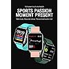 HANDA Smart Watch for Men Women, Sport Fitness Tracker Full Touch Screen Smartwatch Fitness Watch With Heart Rate Blood