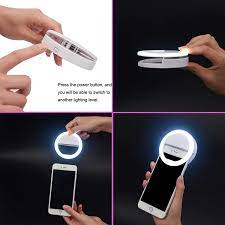 Selfie Ring Light For All Phones Tablets & Laptops